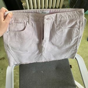 Kensie Jeans Lilac Denim Skirt